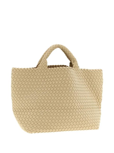 NAGHEDI medium St. Barths woven tote bag - Neutrals