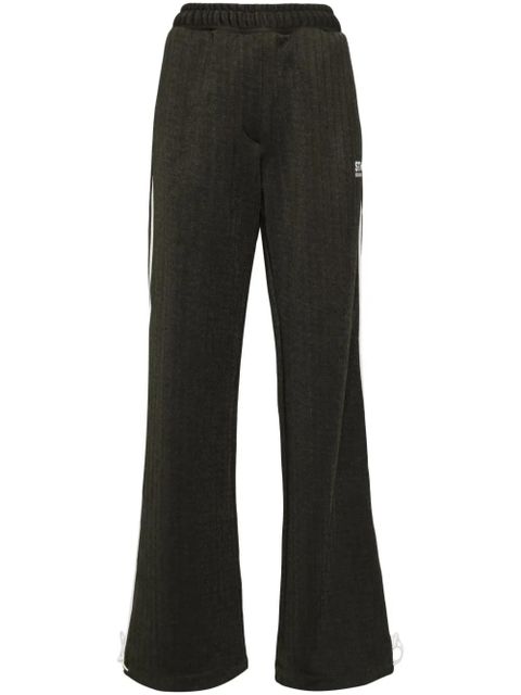 Golden Goose logo-print track pants - Green - zdjęcie produktu nr 1