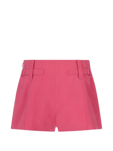 Chloé button-detail buckled-strap mini shorts - Pink - zdjęcie produktu nr 2