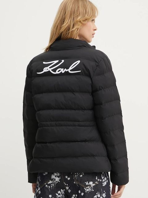 Karl Lagerfeld kurtka kolor czarny zimowa A1W15049