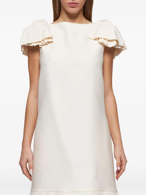 Valentino Garavani Crepe Couture mini dress - Neutrals