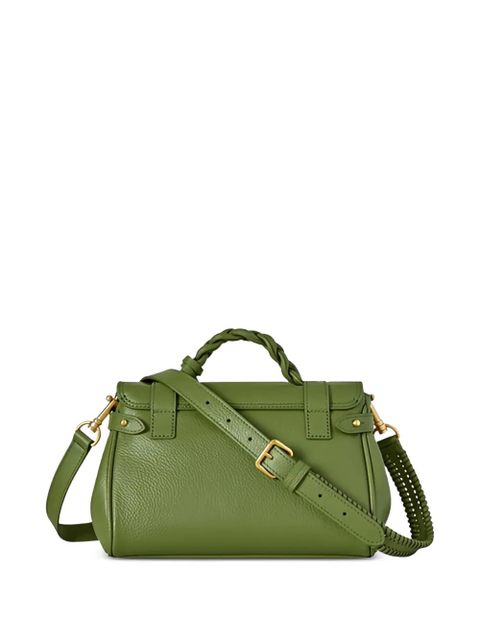 Mulberry Mini Alexa horse charm crossbody bag - Green - zdjęcie produktu nr 2
