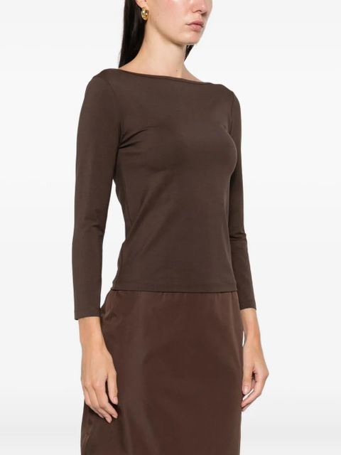 St. Agni long-sleeves T-shirt - Brown