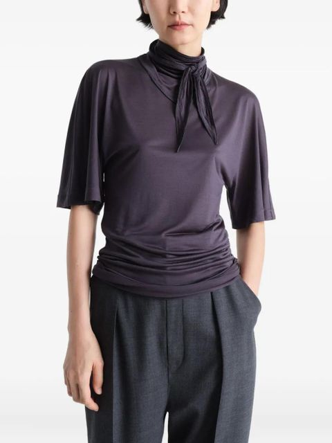 LEMAIRE Foulard blouse - Purple