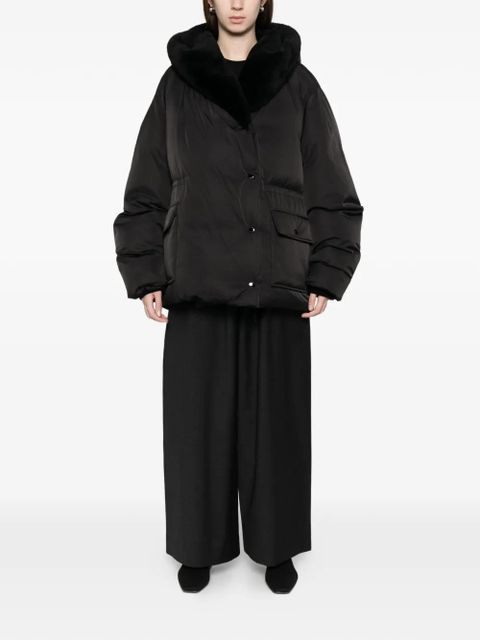 TOTEME cinched puffer jacket - Black - zdjęcie produktu nr 2