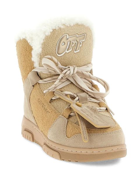 Off-White Winter ankle boots - Neutrals