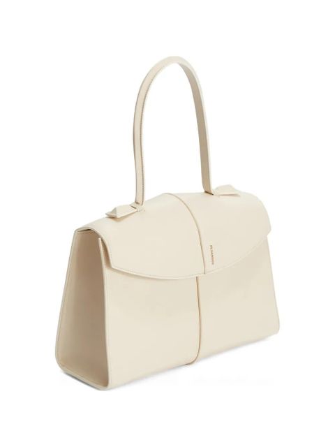 Jil Sander medium Linea leather tote bag - Neutrals - zdjęcie produktu nr 1