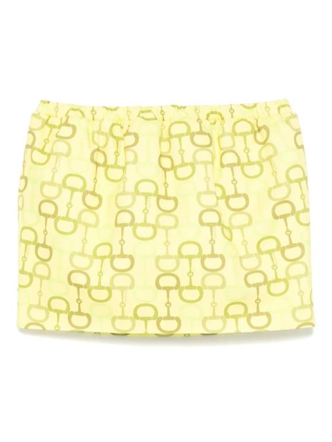 Gucci printed mini skirt - Yellow - zdjęcie produktu nr 1