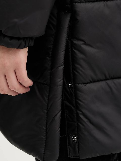 Vans kurtka kolor czarny zimowa VN000PK3BLK1