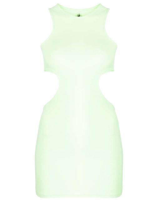 Reina Olga cut-out sleeveless minidress - Green - zdjęcie produktu nr 1