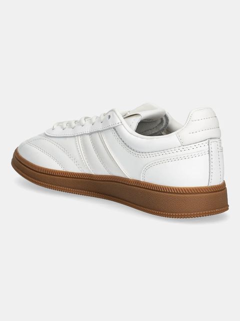 Tommy Jeans sneakersy skórzane THE GREENWICH EDGE LEATHER damskie kolor biały EN0EN03000 - zdjęcie produktu nr 2