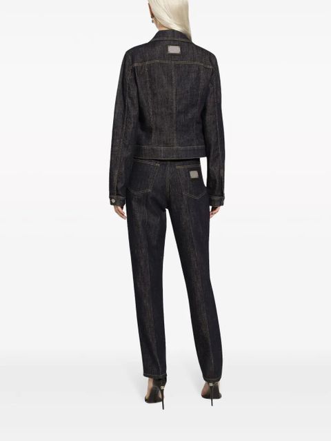 Dolce & Gabbana high-rise straight jeans - Black