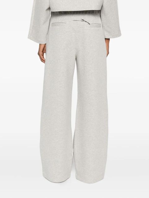 Jean Paul Gaultier drawstring-cuffed track pants - Grey