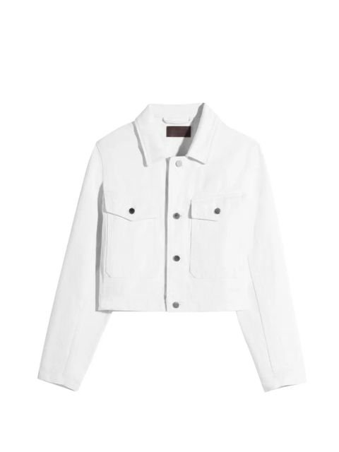 LEMAIRE denim cropped blouson - White - zdjęcie produktu nr 1