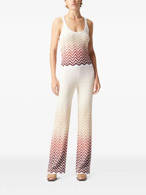 Missoni zigzag trousers - White - zdjęcie produktu nr 2