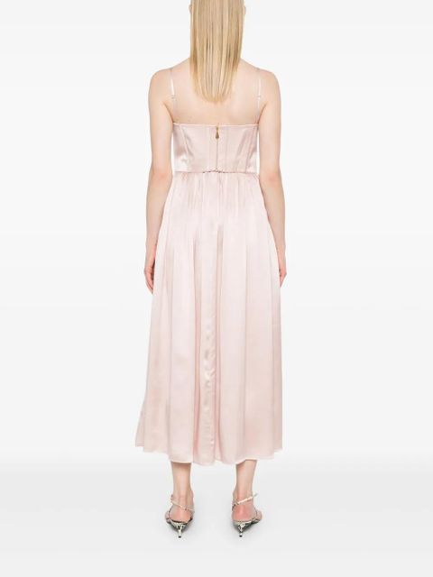 ZIMMERMANN Corset midi dress - Pink