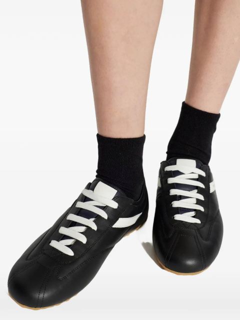 Alexander McQueen Boxe low-top leather sneakers - Black