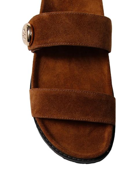 Tory Burch Romy suede sandals - Brown