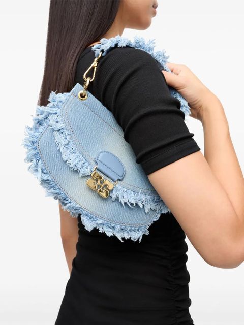 GANNI denim cross body bag - Blue - zdjęcie produktu nr 2