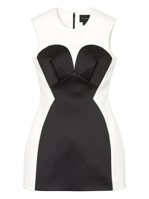 Marc Jacobs seamed satin mini dress - White - zdjęcie produktu nr 1