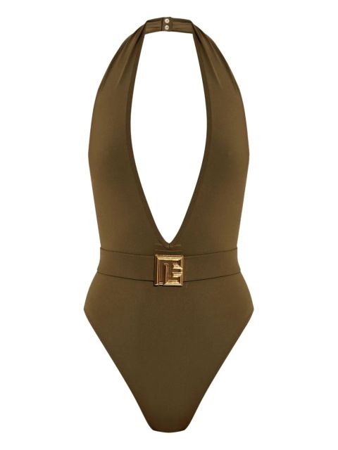 Balmain logo swimsuit - Green - zdjęcie produktu nr 1