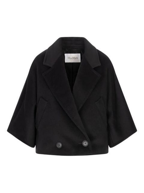 Max Mara double-breasted short coat - Black - zdjęcie produktu nr 1
