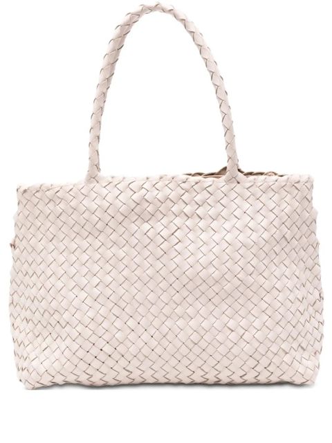 DRAGON DIFFUSION woven handle tote bag - Pink - zdjęcie produktu nr 1