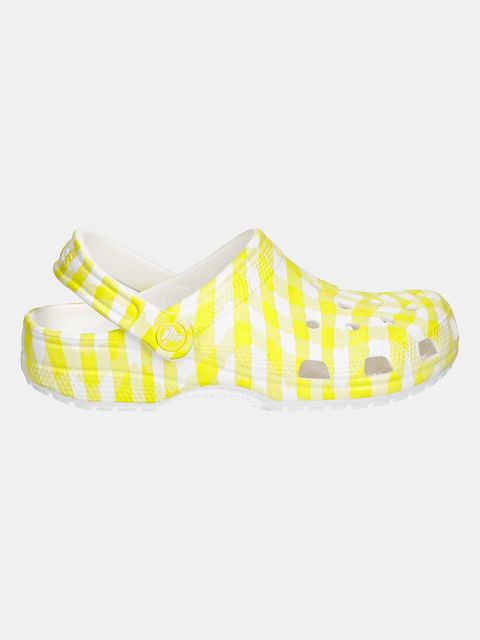 Crocs klapki Classic Gingham Clog - zdjęcie produktu nr 2