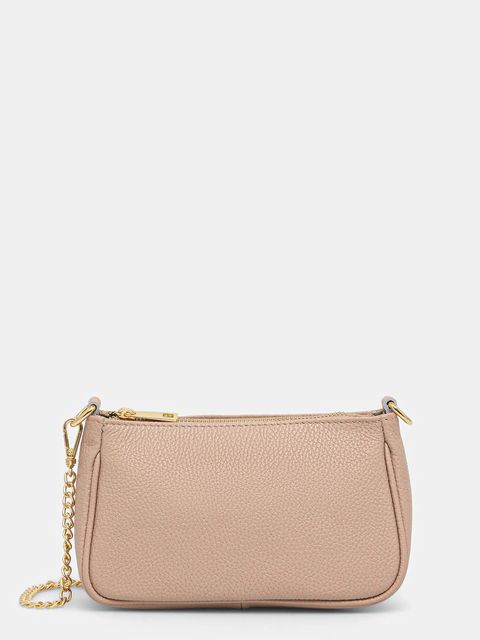 Answear.LAB torebka skórzana kolor beżowy - zdjęcie produktu nr 1