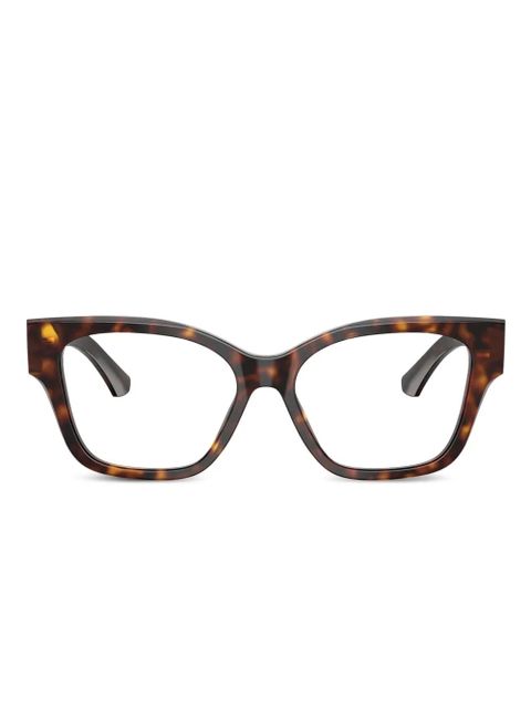 Burberry Eyewear tortoiseshell geometric frames - Brown - zdjęcie produktu nr 1