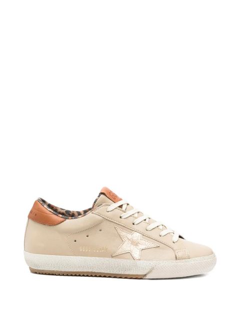 Golden Goose Super-Star animal-print sneakers - Neutrals - zdjęcie produktu nr 1