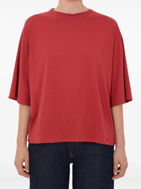 LouLou de Saison Osis drop-shoulder T-shirt - Red