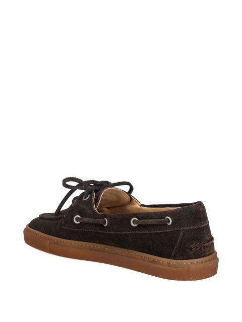 Copenhagen lace-up boat shoes - Brown