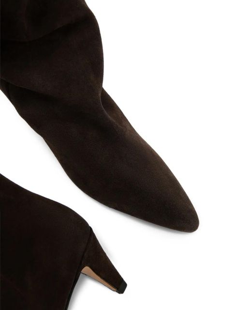 BY FAR Lysander Ristretto pointed boots - Brown