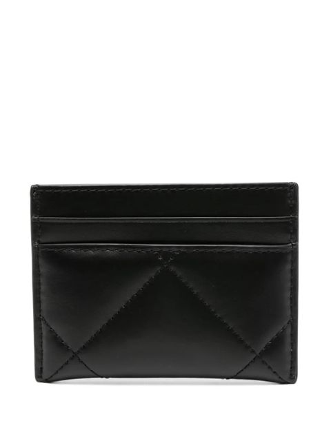 Tory Burch Kira clover diamond quilt cardholder - Black - zdjęcie produktu nr 2