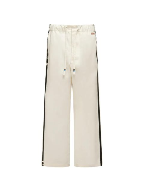 Marni brushstroke striped knitted track pants - Neutrals - zdjęcie produktu nr 1