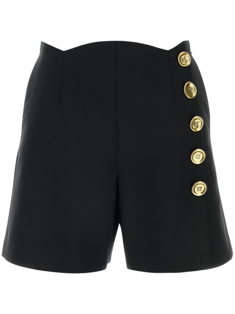 Givenchy decorative-button shorts - Black - zdjęcie produktu nr 1