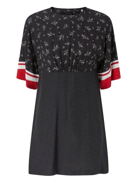 PINKO panelled mini dress - ZZ2 NERO/BIANCO - zdjęcie produktu nr 1