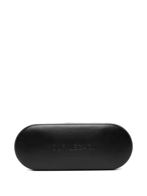 OUR LEGACY embossed sunglasses - Silver