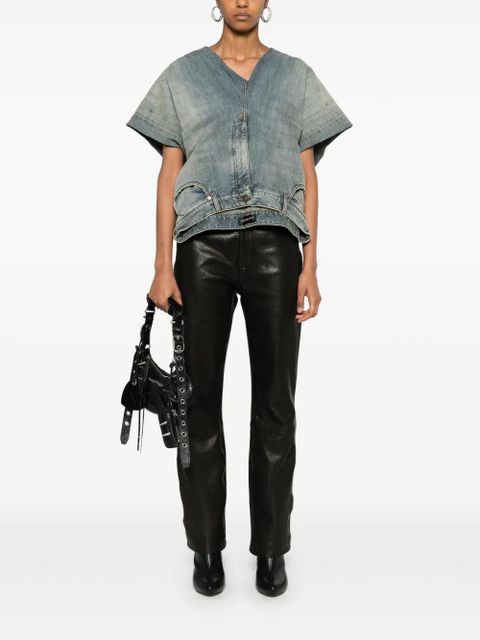 Balenciaga Denim Pants top - Blue - zdjęcie produktu nr 2