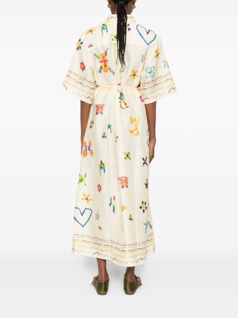 ALEMAIS Sidi shirt dress - Yellow