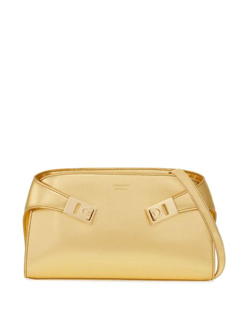 Ferragamo mini Hug cross body bag - Gold - zdjęcie produktu nr 1