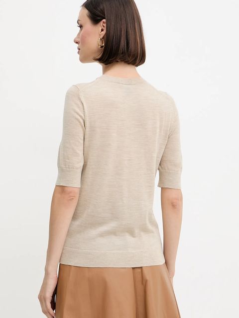 BOSS t-shirt wełniany Farbella