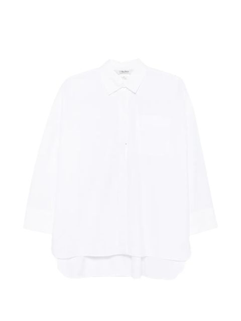 Max Mara pocket cotton shirt - White - zdjęcie produktu nr 1