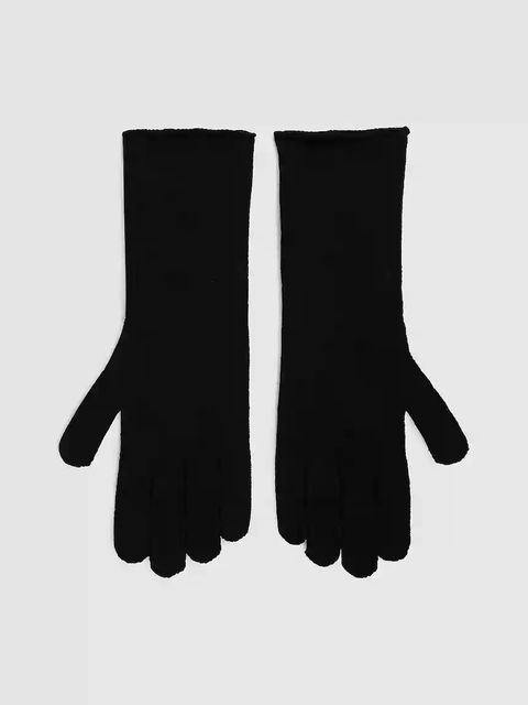 Karl Lagerfeld rękawiczki K/RSG damskie kolor czarny A4W33014