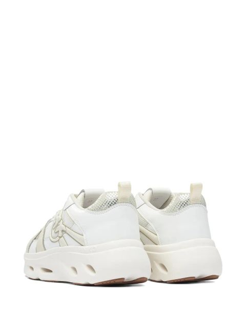 PINKO lace-up logo-detail sneakers - White