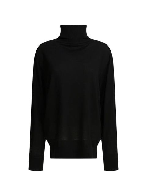 TOTEME roll-neck wool sweater - Black - zdjęcie produktu nr 1