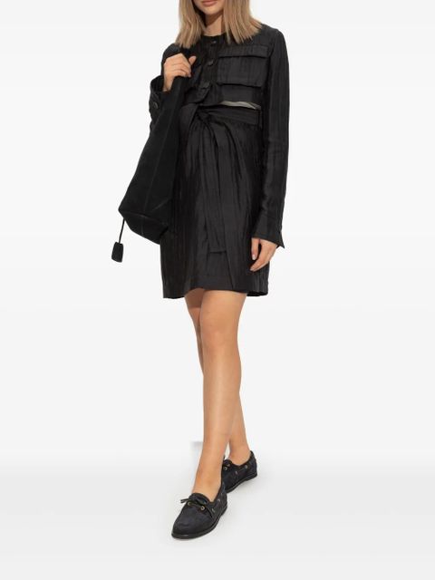 Gianvito Rossi leather oxford shoes - Blue