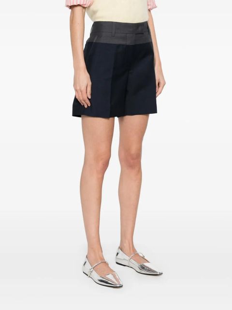 Miu Miu tailored shorts - Blue - zdjęcie produktu nr 2