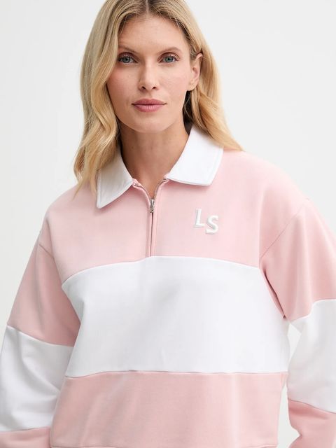 Levi's bluza bawełniana damska kolor różowy wzorzysta 003QM